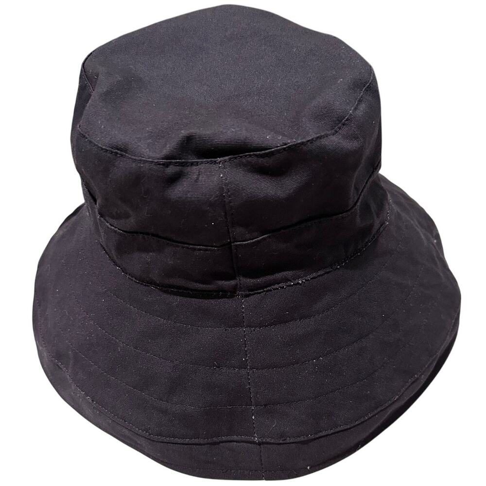 Dotter Bucket Wide Brim Sun Hat Navy OS, NWT